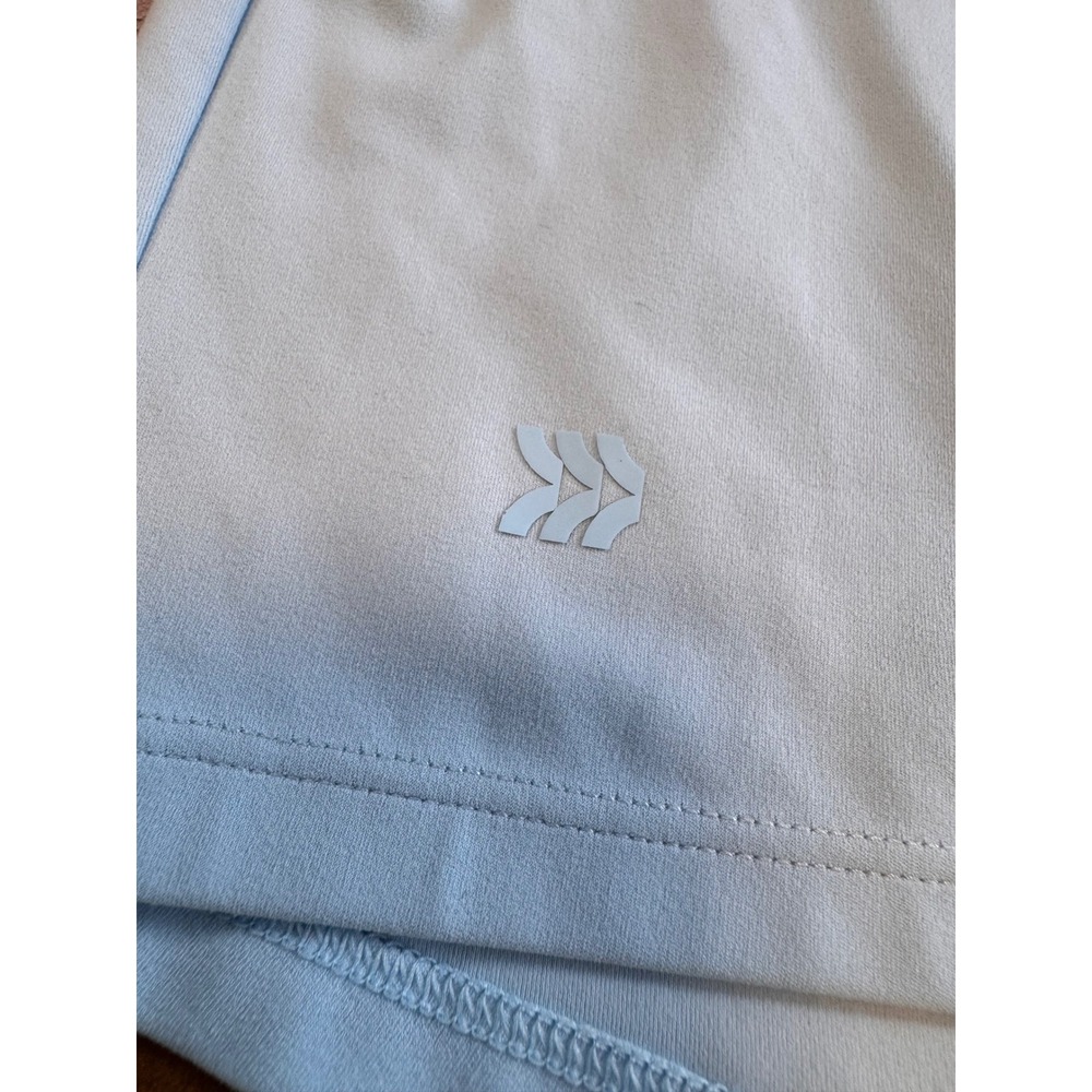 All In Motion Long Sleeve Stretchy Athletic XS Blue Crop Sweetheart Activewear - Picture 4 of 5